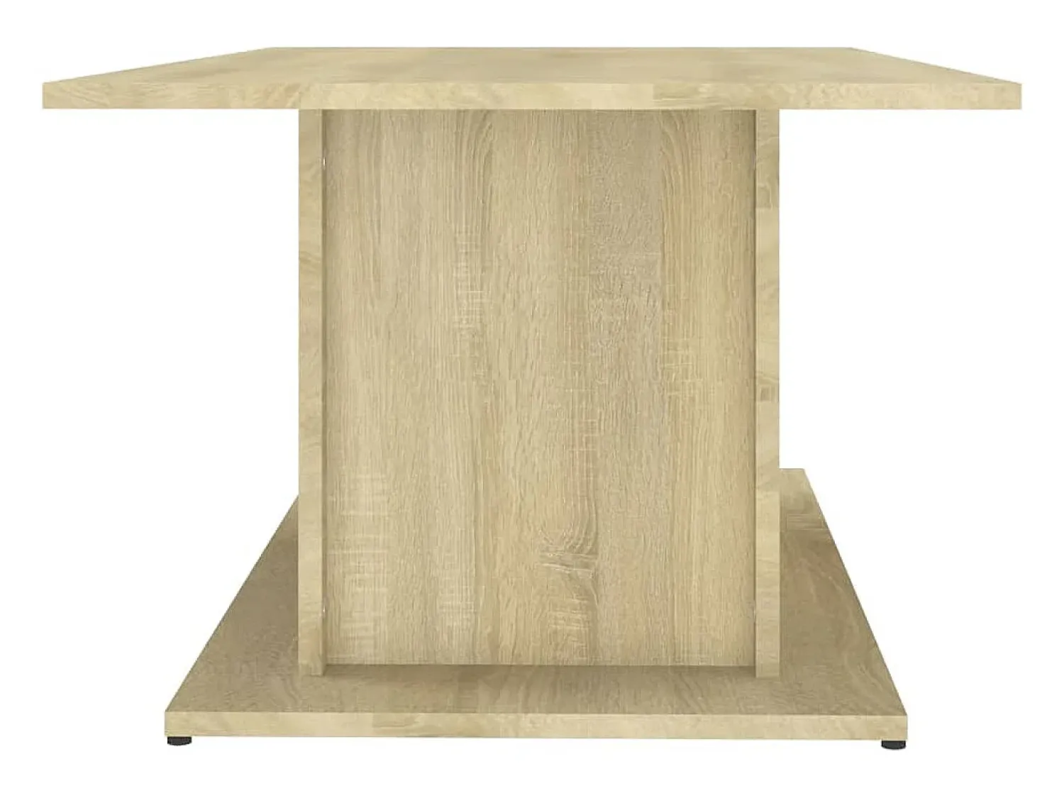 Online vidaxl Mesa de centro 102x55,5x40 cm derivados madeira carvalho sonoma Bege