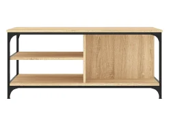 Online vidaxl Mesa de centro 100x50x45 cm derivados madeira carvalho sonoma Natural claro