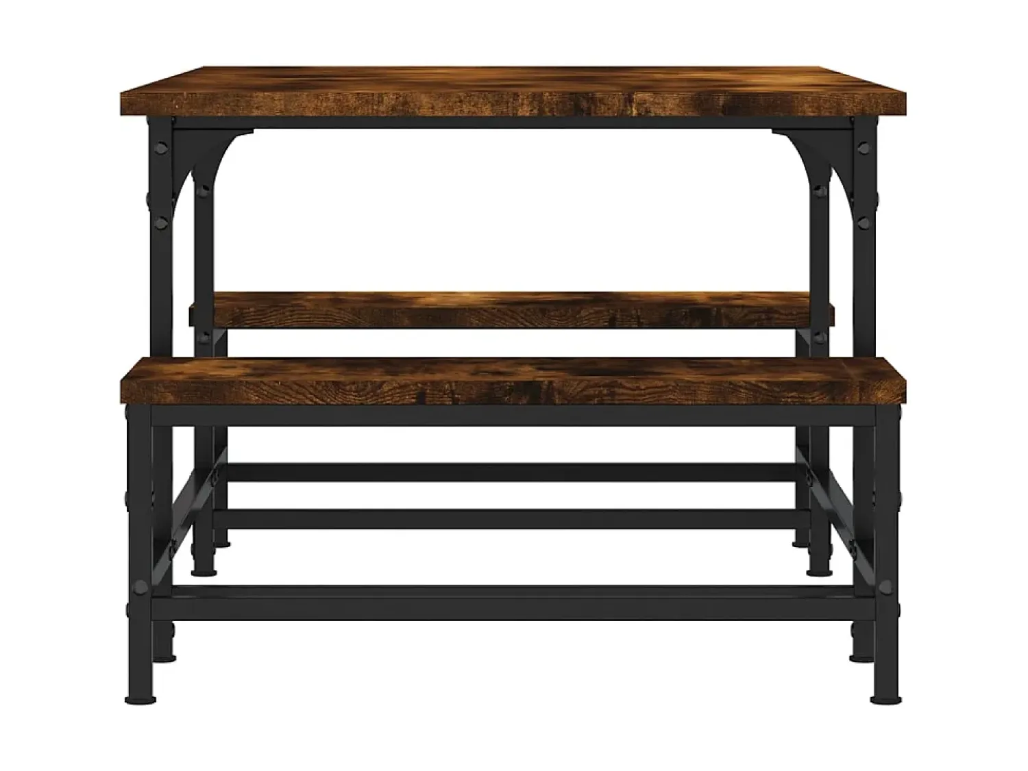 Sale Mesa de centro 100x50,5x40 cm derivados madeira carvalho fumado PT529932 Castanho