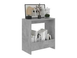 Mesa de centro 50x26x50 cm derivados de madeira cimento PT292644^ Mesa De Centro