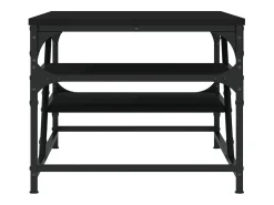 Mesa De Centro|vidaxl Mesa de centro 100x49x40 cm derivados de madeira Preto