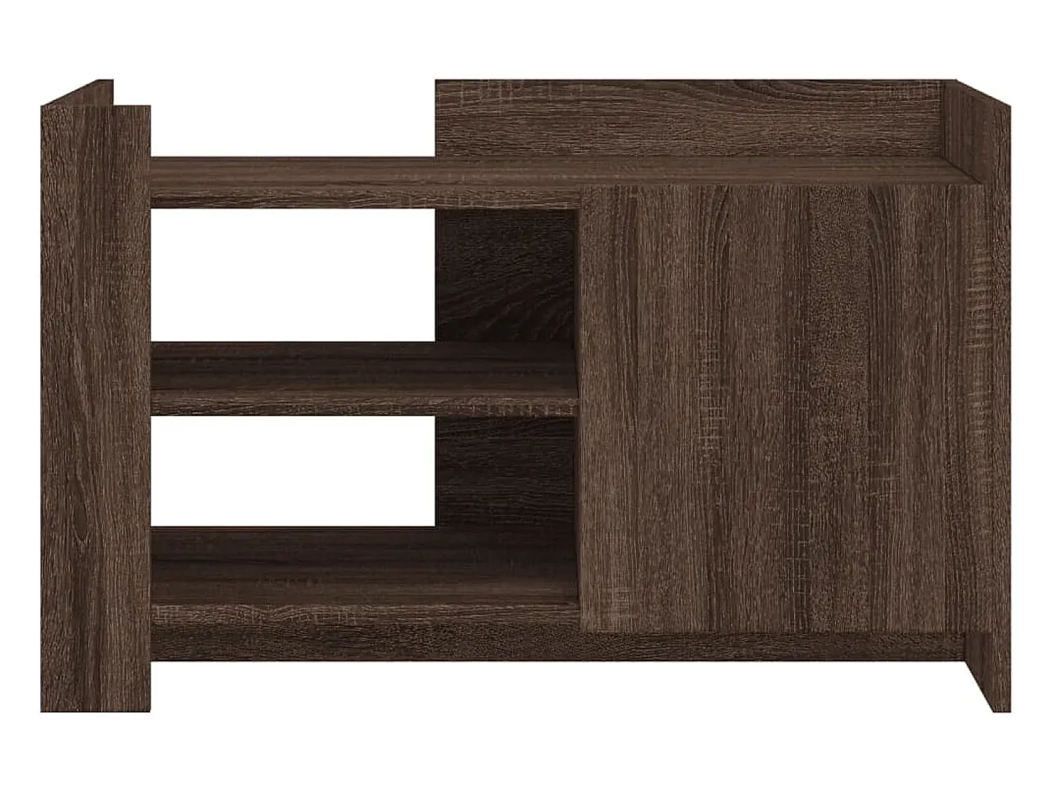 Hot vidaxl Mesa de centro 80x50x50 cm derivados madeira carvalho castanho Natural claro