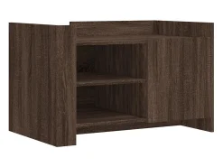 Hot vidaxl Mesa de centro 80x50x50 cm derivados madeira carvalho castanho Natural claro