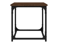 Mesa de centro 40x40x40 cm derivados madeira carvalho PT552476^ Mesa De Centro