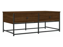 Best vidaxl Mesa de centro 100x51x40 cm derivados madeira carvalho castanho Natural claro