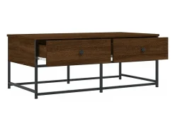 Best vidaxl Mesa de centro 100x51x40 cm derivados madeira carvalho castanho Natural claro