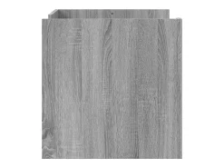 Mesa De Centro* Mesa de centro 80x50x50 cm derivados de madeira sonoma PT417030 Cinzento