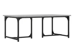 Mesa De Centro*vidaxl Mesa de centro 90x50x35 cm derivados madeira sonoma Cinzento