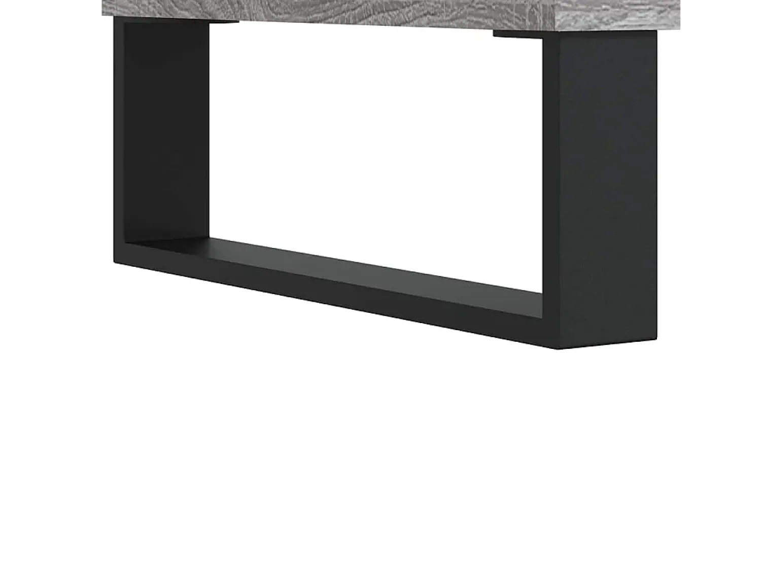 vidaxl Mesa de centro 60x44,5x45 cm derivados de madeira cinza sonoma^ Mesa De Centro