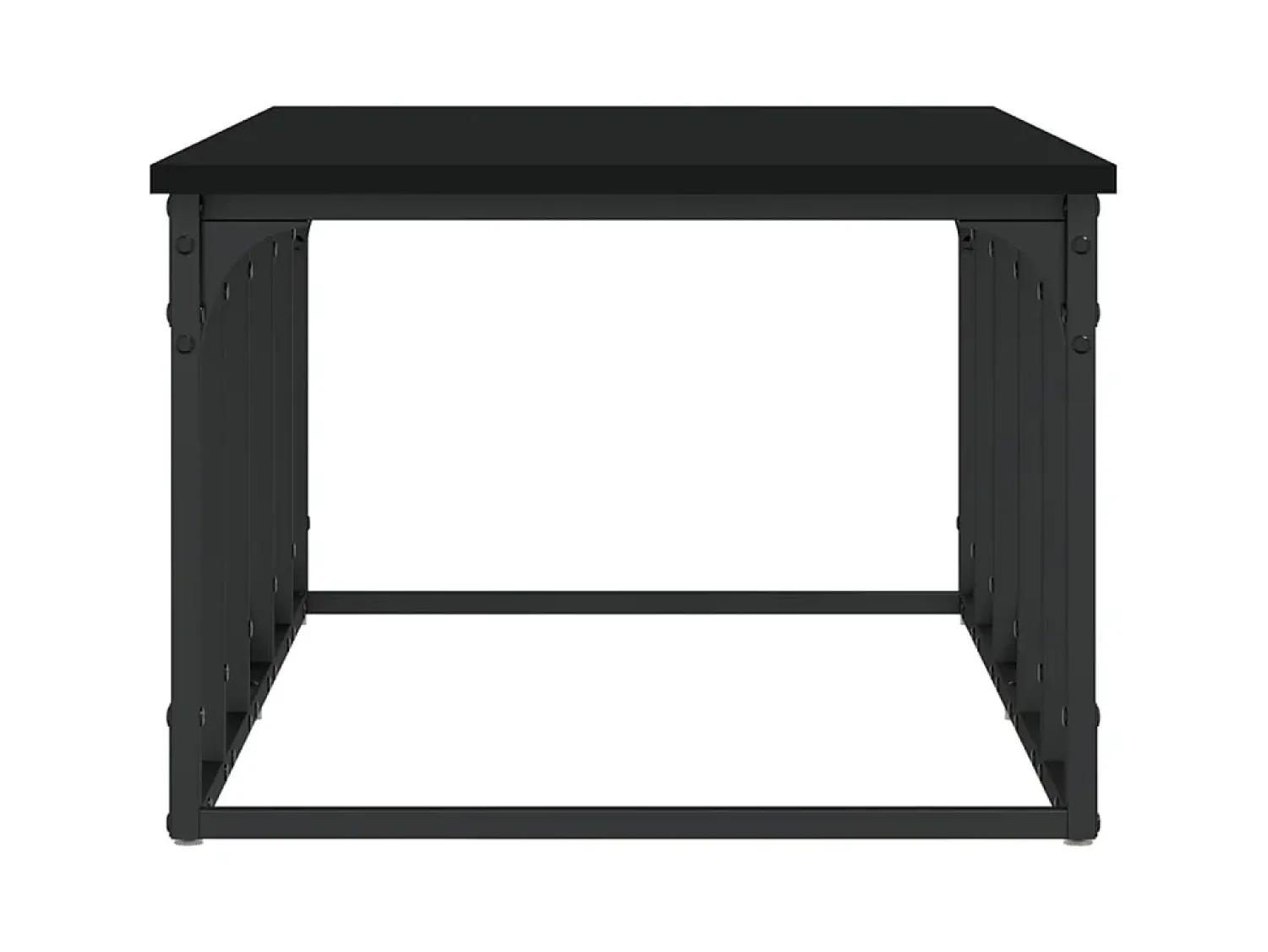 Discount Mesa de centro 100x50x35,5 cm derivados de madeira PT339037 Preto