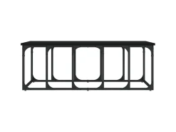 Discount Mesa de centro 100x50x35,5 cm derivados de madeira PT339037 Preto