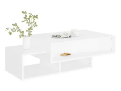 Mesa De Centro* Mesa de centro 105x55x32 cm derivados de madeira PT456896 Branco