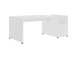 Mesa de centro 90x45x35 cm derivados de madeira PT545951^ Mesa De Centro