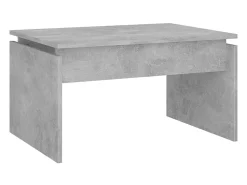 Mesa de centro 68x50x38 cm derivados madeira cimento PT256287^ Mesa De Centro