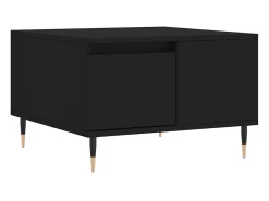 Mesa De Centro| Mesa de centro 55x55x36,5 cm derivados de madeira PT910886 Preto