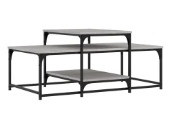 Mesa de centro 102x60x45 cm derivados madeira sonoma PT219249^ Mesa De Centro