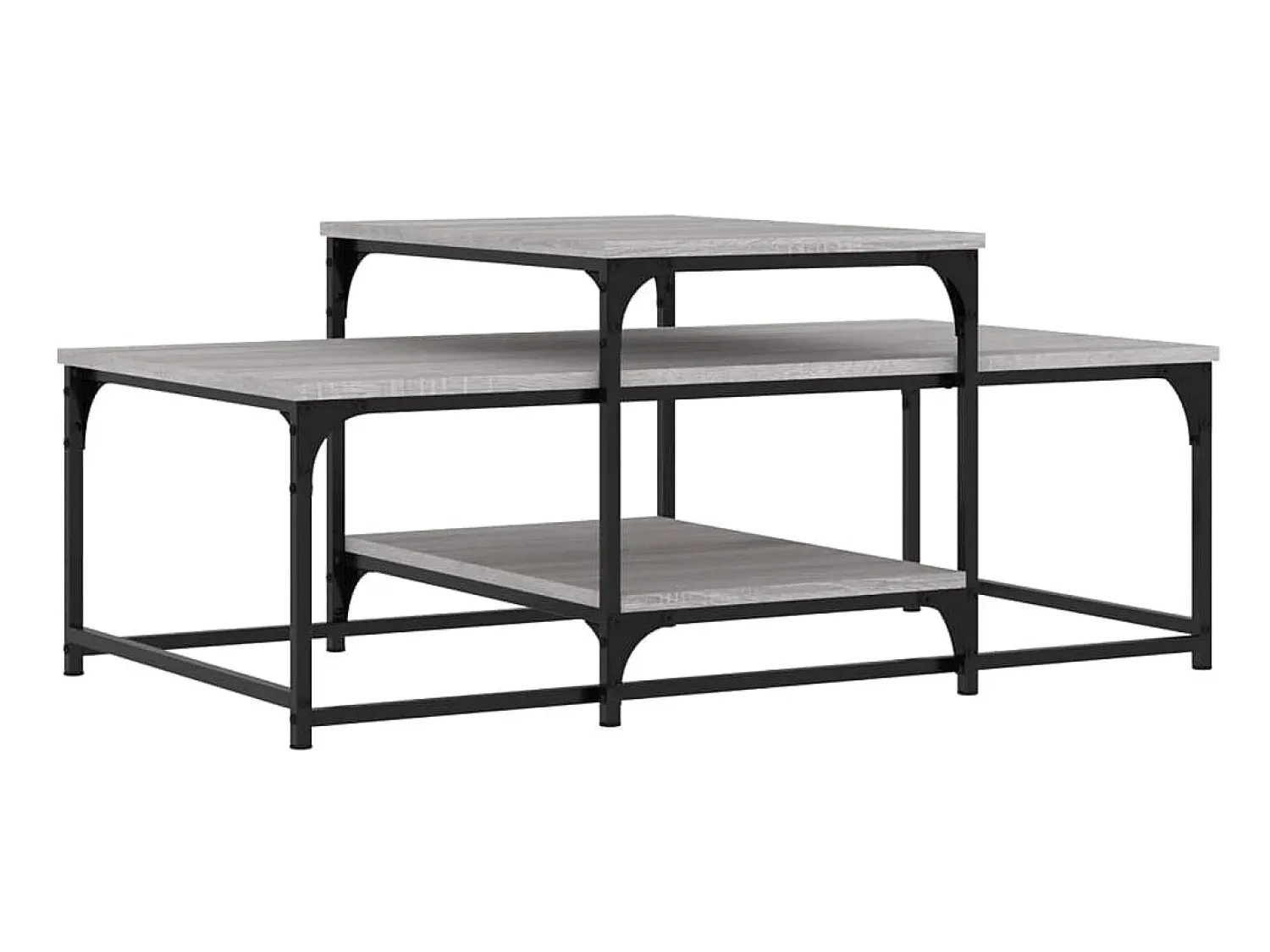 Mesa de centro 102x60x45 cm derivados madeira sonoma PT219249^ Mesa De Centro