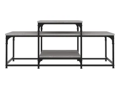 Mesa de centro 102x60x45 cm derivados madeira sonoma PT219249^ Mesa De Centro
