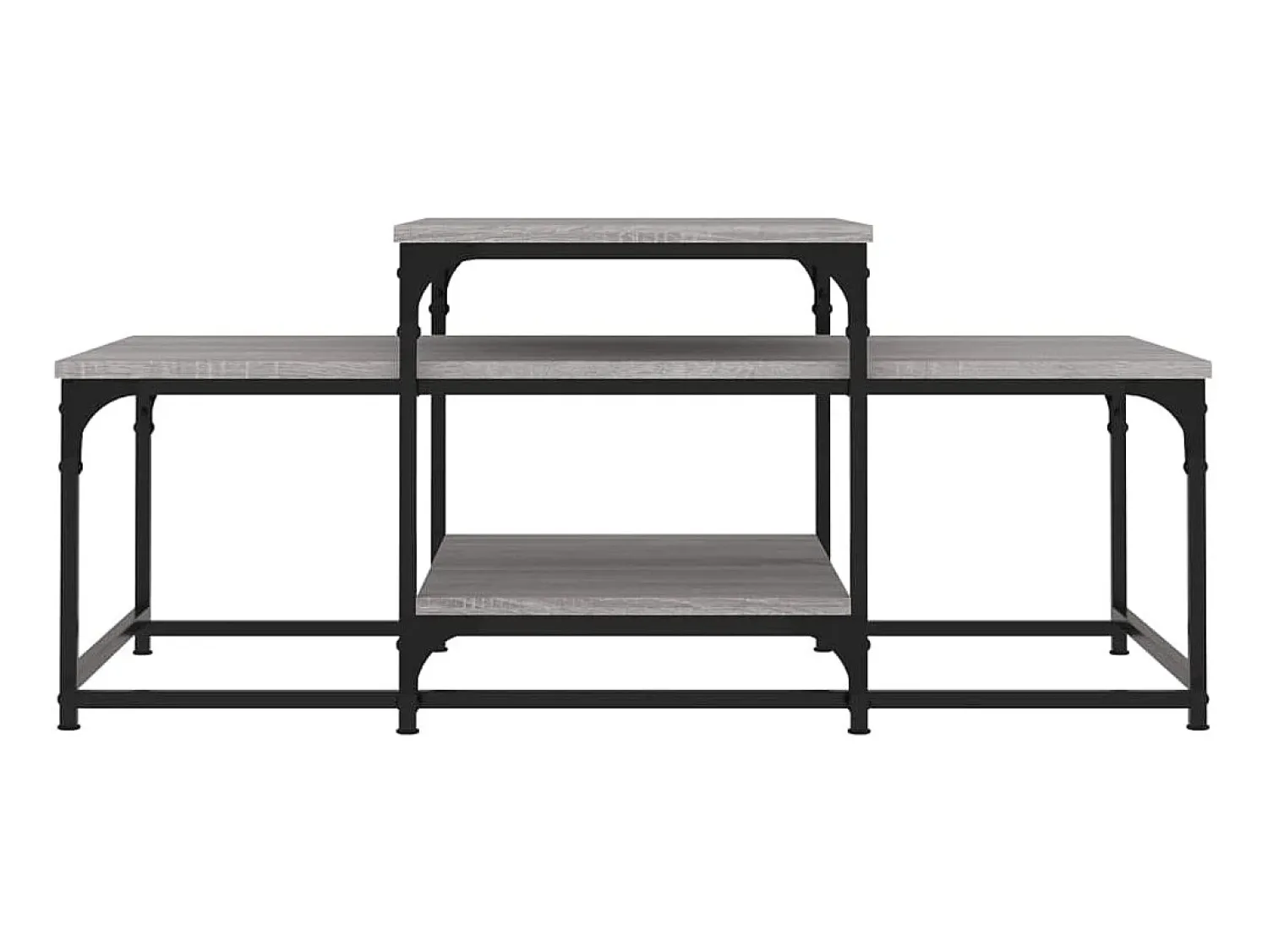 Mesa de centro 102x60x45 cm derivados madeira sonoma PT219249^ Mesa De Centro
