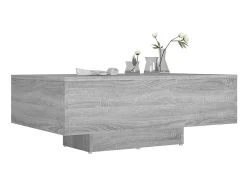 Mesa de centro 85x55x31 cm derivados de madeira sonoma PT541845 Cinzento