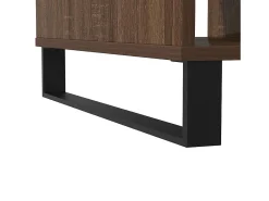 vidaxl Mesa de centro 104x60x35 cm derivados madeira carvalho castanho^ Mesa De Centro