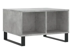 Online Mesa de centro 60x50x36,5 cm derivados de madeira cinza cimento PT472387 Cinzento