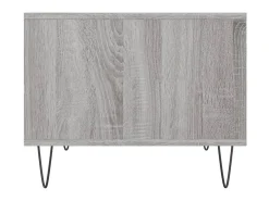 Mesa De Centro* Mesa de centro 60x50x40 cm derivados de madeira sonoma PT957845 Cinzento