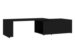 Mesa De Centro*vidaxl Mesa de centro 150x50x35 cm derivados de madeira Preto