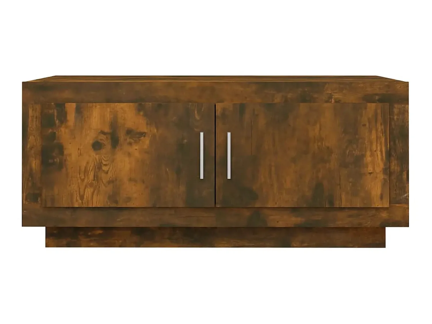 Mesa de centro 102x50x45 cm derivados madeira carvalho fumado PT892878^ Mesa De Centro