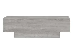 Mesa De Centro*vidaxl Mesa de centro 100x49,5x31 cm derivados de madeira cinza sonoma Cinzento