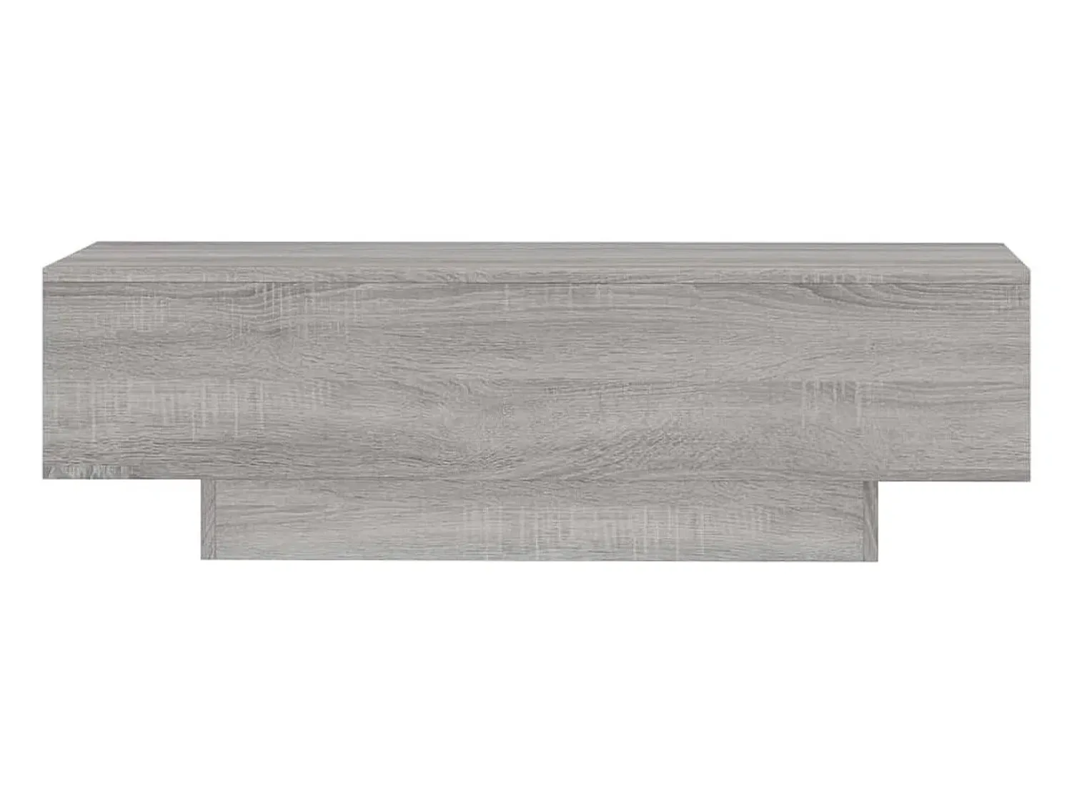 Mesa De Centro*vidaxl Mesa de centro 100x49,5x31 cm derivados de madeira cinza sonoma Cinzento