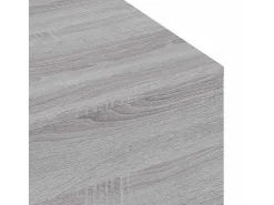 Mesa De Centro*vidaxl Mesa de centro 100x49,5x31 cm derivados de madeira cinza sonoma Cinzento