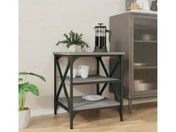 Clearance Mesa de centro 40x42x50 cm derivados de madeira sonoma PT213014 Cinzento
