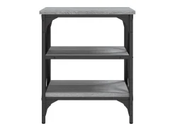 Clearance Mesa de centro 40x42x50 cm derivados de madeira sonoma PT213014 Cinzento