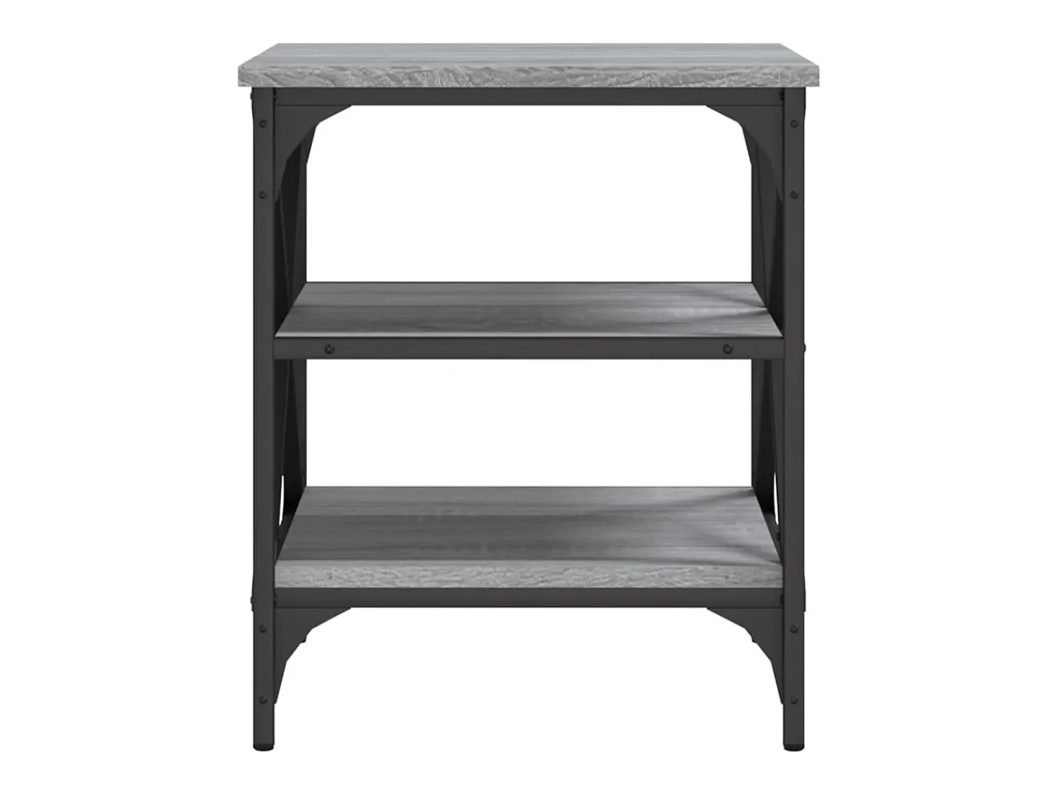 Clearance Mesa de centro 40x42x50 cm derivados de madeira sonoma PT213014 Cinzento