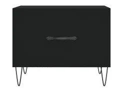 Best Mesa de centro 50x50x40 cm derivados de madeira PT163415 Preto