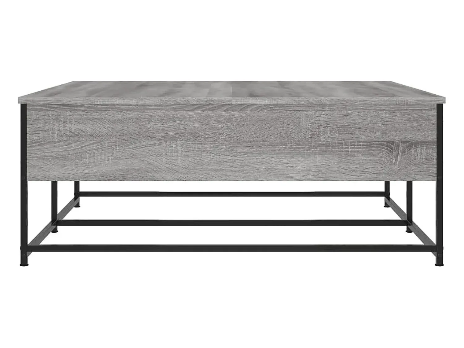 Mesa De Centro|vidaxl Mesa de centro 100x99x40 cm derivados madeira sonoma Cinzento