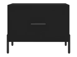 Mesa De Centro| Mesa de centro 50x50x40 cm derivados de madeira PT795127 Preto
