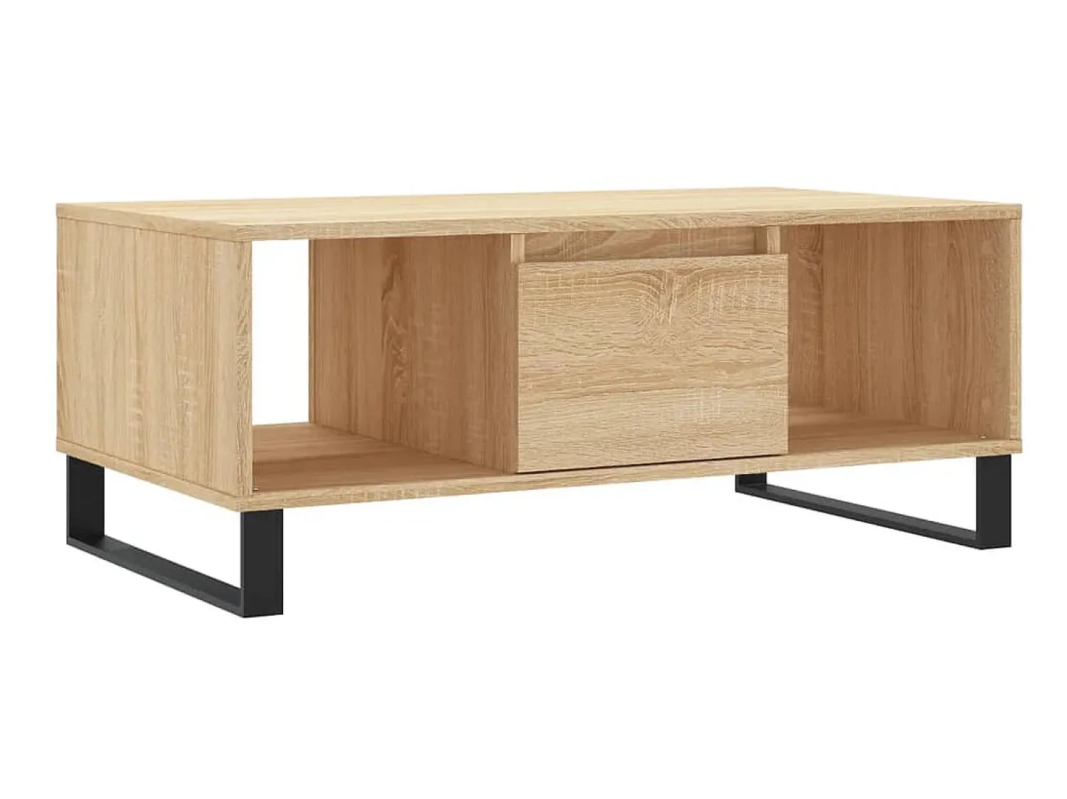 Mesa de centro 90x50x36,5 cm derivados madeira carvalho sonoma PT511304^ Mesa De Centro