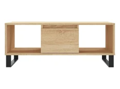 Mesa de centro 90x50x36,5 cm derivados madeira carvalho sonoma PT511304^ Mesa De Centro