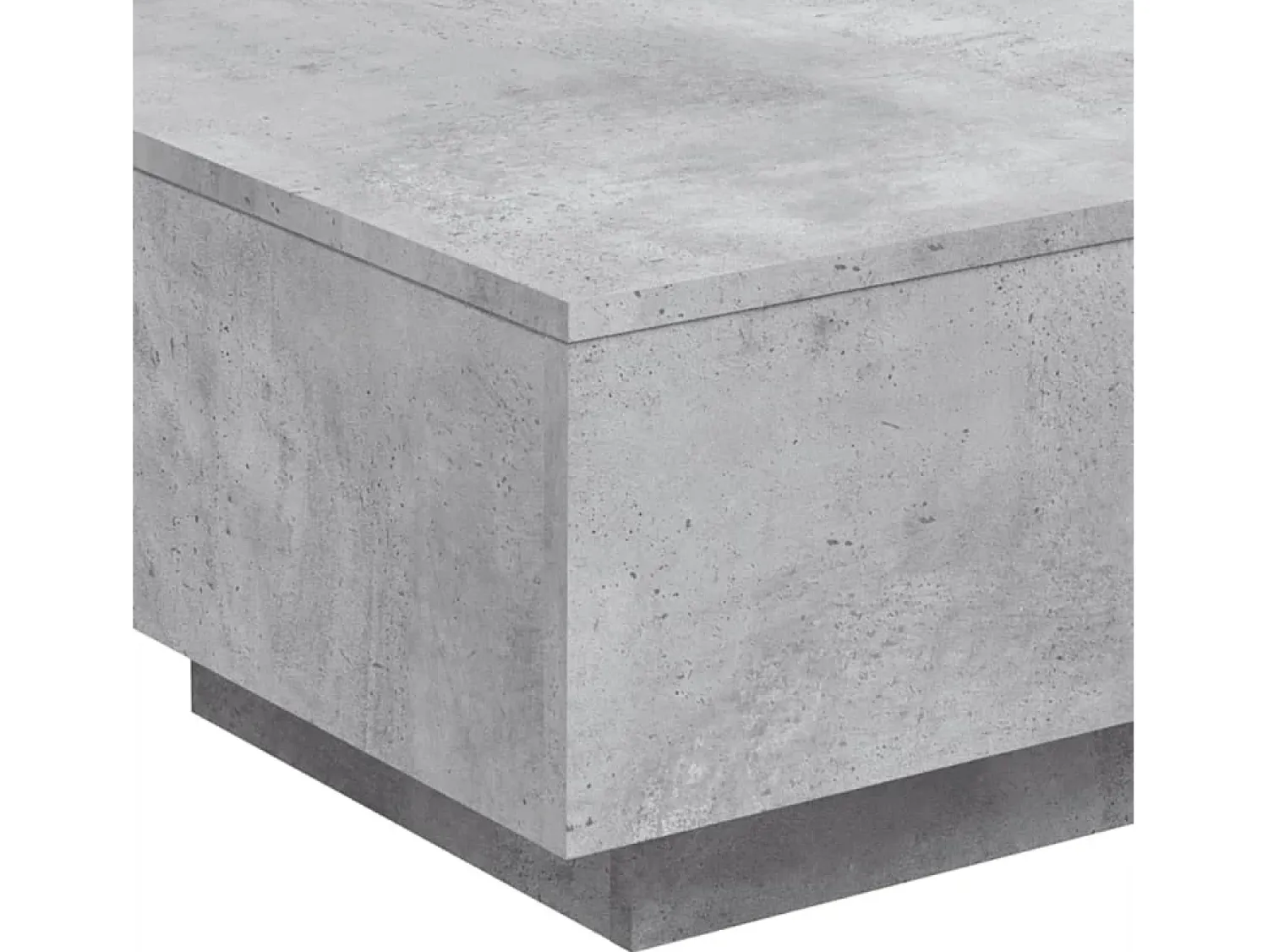 Mesa De Centro|vidaxl Mesa de centro 55x55x31 cm derivados de madeira cinza-cimento Cinzento claro