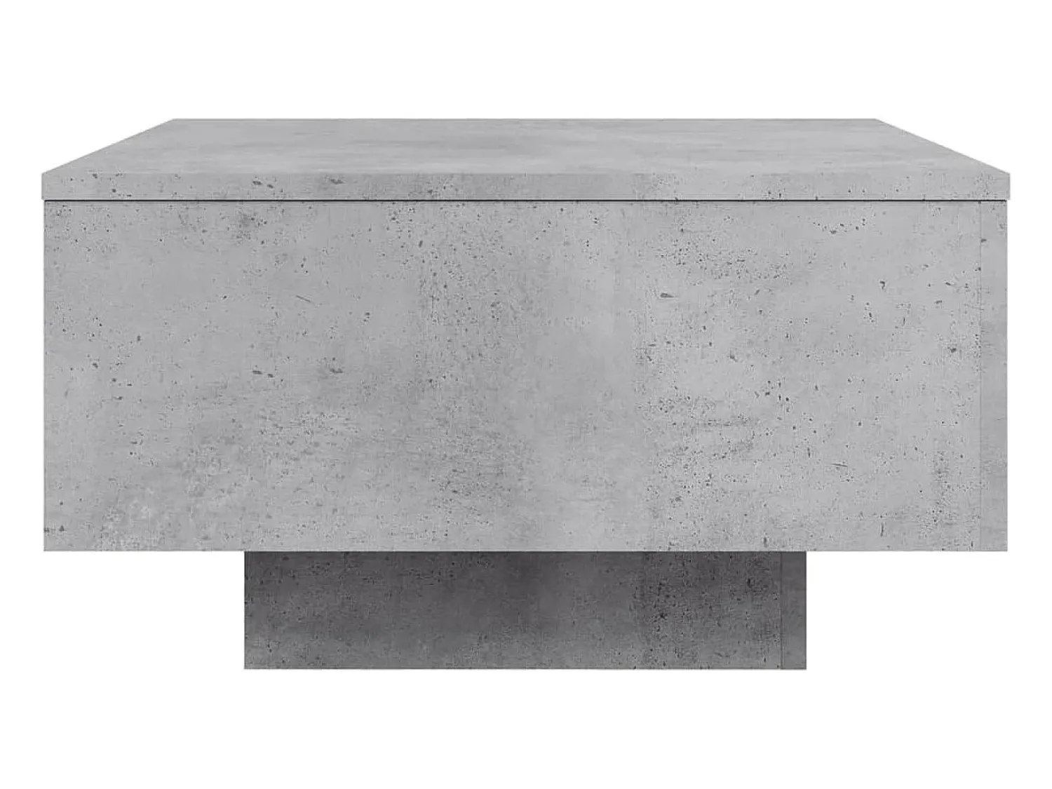 Mesa De Centro|vidaxl Mesa de centro 55x55x31 cm derivados de madeira cinza-cimento Cinzento claro