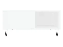 Mesa De Centro*vidaxl Mesa de centro 80x80x36,5 cm derivados de madeira Branco