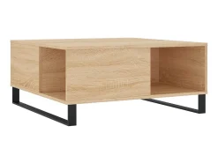 Mesa de centro 80x80x36,5 cm derivados madeira carvalho sonoma PT164372^ Mesa De Centro