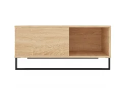 Mesa de centro 80x80x36,5 cm derivados madeira carvalho sonoma PT164372^ Mesa De Centro