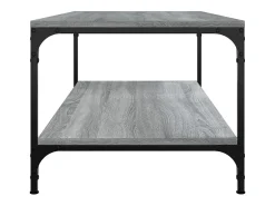 Mesa De Centro*vidaxl Mesa de centro 80x50x40 cm derivados de madeira sonoma Cinzento