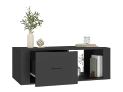 Mesa De Centro| Mesa de centro 100x50,5x35 cm derivados de madeira PT816615 Preto