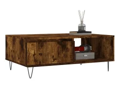 Online Mesa de centro 90x60x35 cm derivados de madeira carvalho fumado PT218223 Castanho