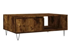 Online Mesa de centro 90x60x35 cm derivados de madeira carvalho fumado PT218223 Castanho