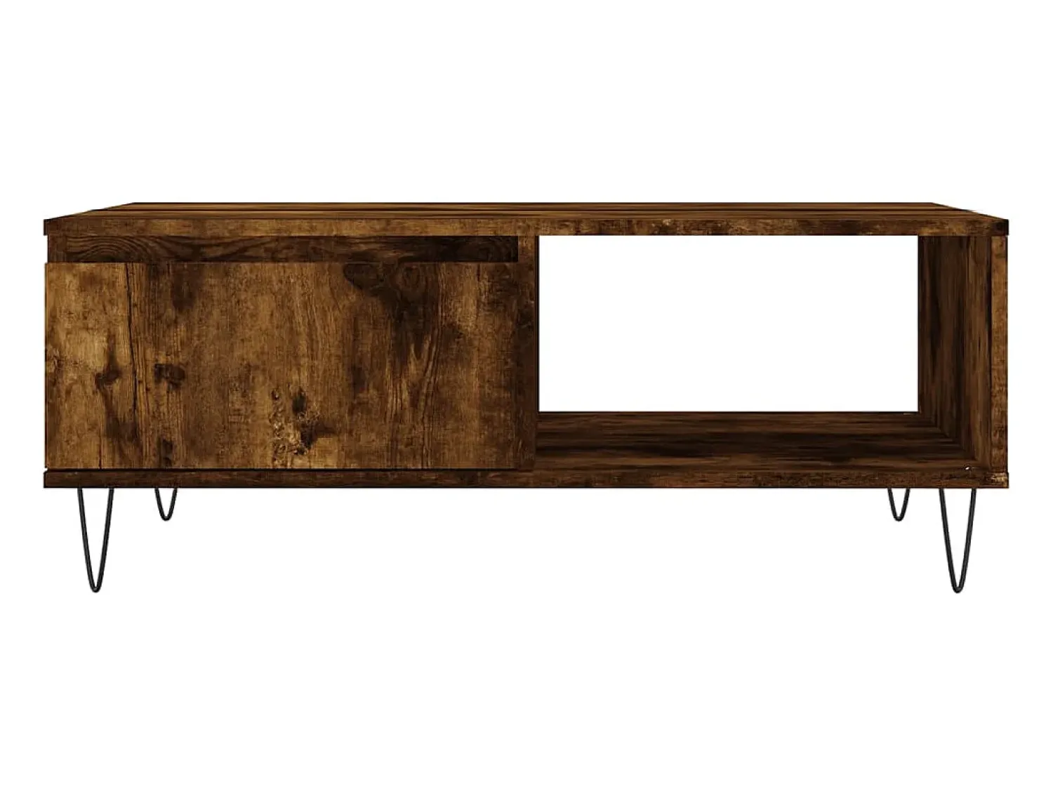 Online Mesa de centro 90x60x35 cm derivados de madeira carvalho fumado PT218223 Castanho